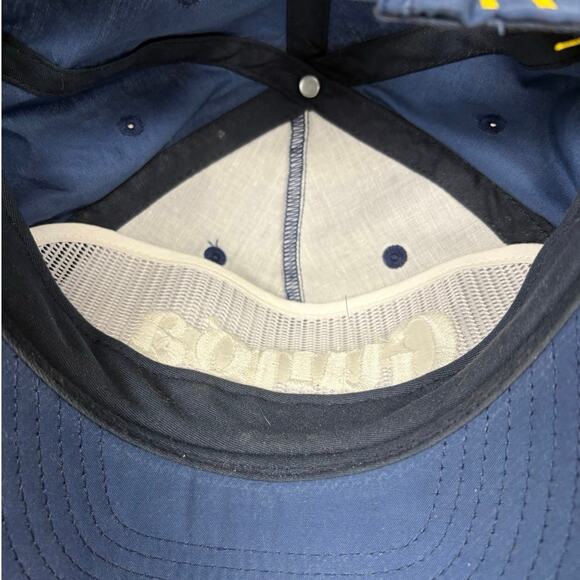 Gunga McDonald’s Blue Logo Embroidered Employee Fast Food Ball Cap Snap Back Hat - Picture 8 of 10